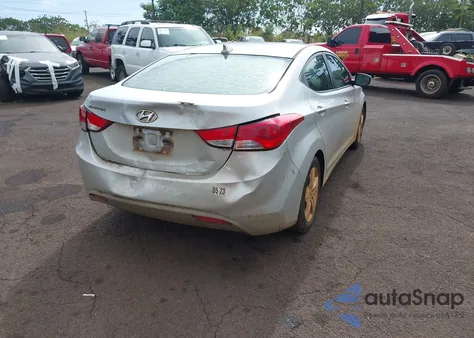 2013 Hyundai Elantra Gls из США, поврежденный, VIN KMHDH4AE7DU787065